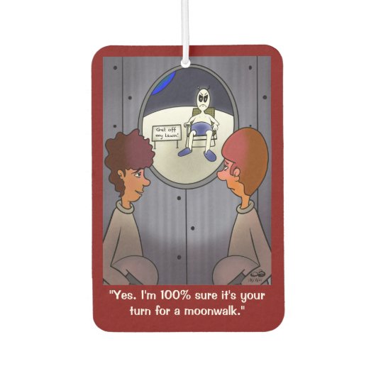 Désodorisant Pour Voiture Moonwalk (Devant)