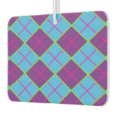 Désodorisant Pour Voiture Motif Argyle Classique (Gauche)