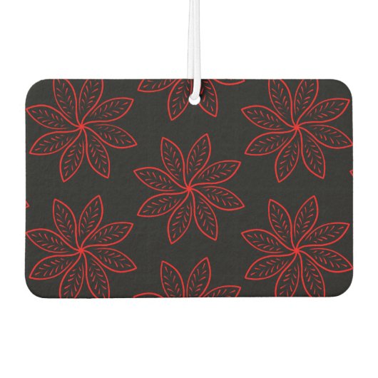 Désodorisant Pour Voiture Motif criminel sur noir (Devant)