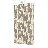 Désodorisant Pour Voiture Motif de chats blancs et gris (Gauche)