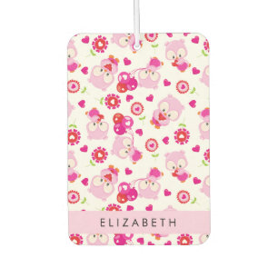 Désodorisant Pour Voiture Motif De Chouettes, Chouettes Mignonnes, Chouettes