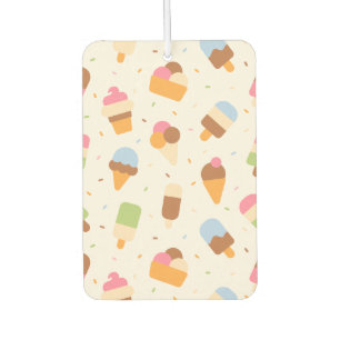 Désodorisant Pour Voiture Motif de crème glacée, cône de crème glacée, Popsi
