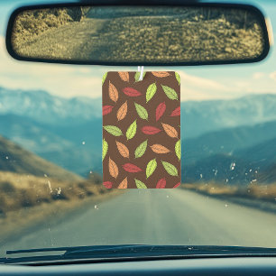 Désodorisant Pour Voiture Motif De Feuilles, Feuilles Colorés, Feuilles D'Au