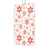 Désodorisant Pour Voiture Motif de flocon de neige, Flammes de neige rouges, (Gauche)