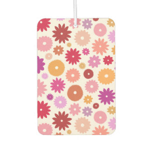 Désodorisant Pour Voiture Motif de floraisons colorées