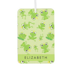 Désodorisant Pour Voiture Motif de grenouille, Grenouille verte, Prince de g