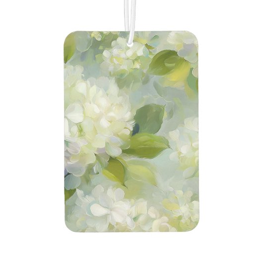 Désodorisant Pour Voiture Motif de l'Hydrangée (Dos)
