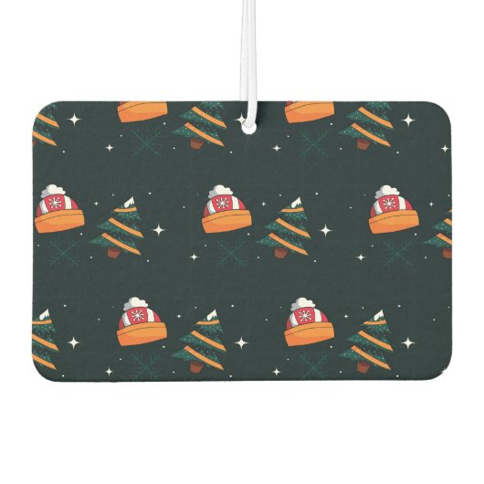 Désodorisant Pour Voiture Motif de Noël 91 (Devant)