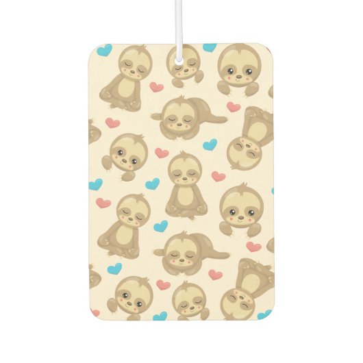 Désodorisant Pour Voiture Motif De Parfums, Mignons Parfums, Coeurs (Devant)