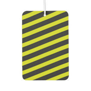 Désodorisant Pour Voiture Motif de rayures ressemblant à des abeilles jaunes