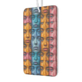 Désodorisant Pour Voiture Motif des faces colorées (Gauche)