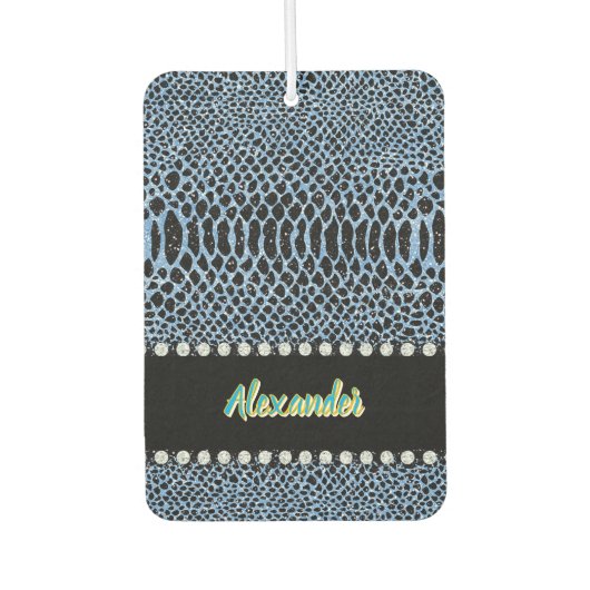 Désodorisant Pour Voiture Motif d'impression Snakeskin (Devant)