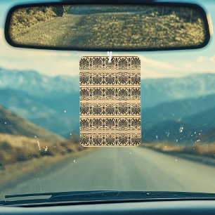 Désodorisant Pour Voiture Motif grec méditerranéen arabe Brown