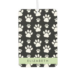 Désodorisant Pour Voiture Motif mâle, Patrouilles de chien, Noir et Blanc, V