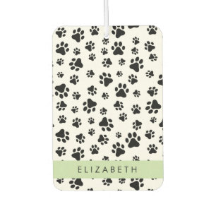 Désodorisant Pour Voiture Motif mâle, Patrouilles de chien, Noir et Blanc, V