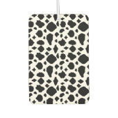 Désodorisant Pour Voiture Motif Vache Noir et Blanc (Devant)