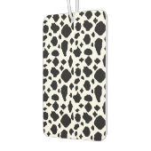 Désodorisant Pour Voiture Motif Vache Noir et Blanc (Gauche)
