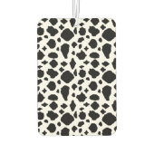 Désodorisant Pour Voiture Motif Vache Noir et Blanc (Dos)