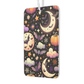 Désodorisant Pour Voiture Motif Whimsical Halloween Night Sky (Gauche)