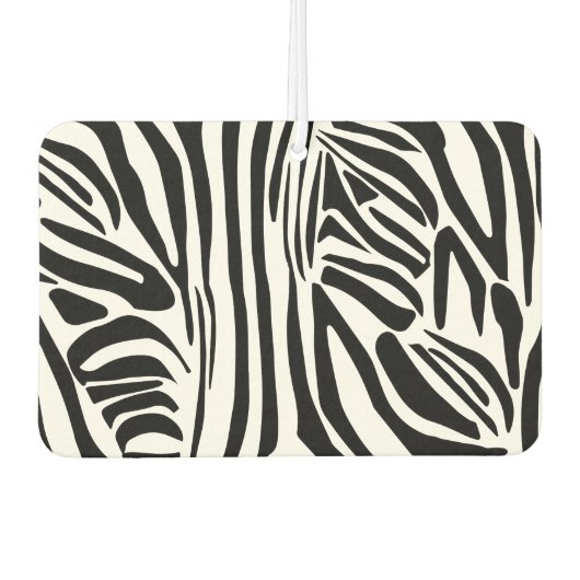 Désodorisant Pour Voiture Motif zèbre (Devant)