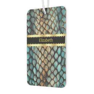 Désodorisant Pour Voiture Motifs complexes de la peau d'un serpent venimeux