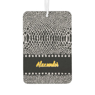 Désodorisant Pour Voiture Motifs uniques Snakeskin en art