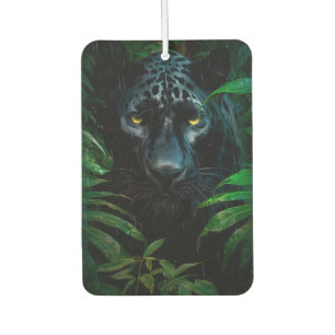Désodorisant Pour Voiture Mystérieux Black Panther Jungle Faune Design
