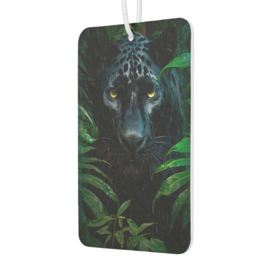 Désodorisant Pour Voiture Mystérieux Black Panther Jungle Faune Design (Gauche)
