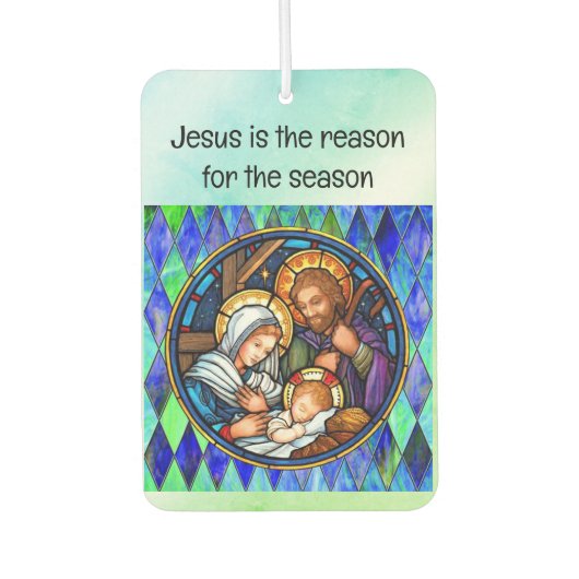 Désodorisant Pour Voiture Nativité Air Freshener (Devant)