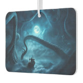 Désodorisant Pour Voiture Nautique mystérieuse Octopus Kraken Boat (Gauche)