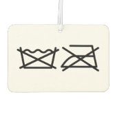 DÉSODORISANT POUR VOITURE NE LAVEZ PAS ! NE REFROIREZ PAS ! (Dos)