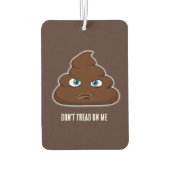 Désodorisant Pour Voiture Ne me fais pas de bruit Poo (Dos)