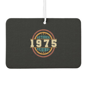 Désodorisant Pour Voiture Né Octobre 1975 Rétro d'origine