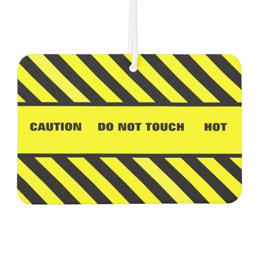 DÉSODORISANT POUR VOITURE NE TOUCHE PAS CHAUD (Devant)