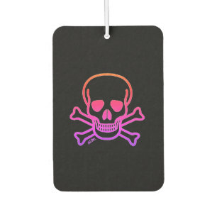 Désodorisant Pour Voiture Neon Crâne noir de la voiture freshenseur d'air