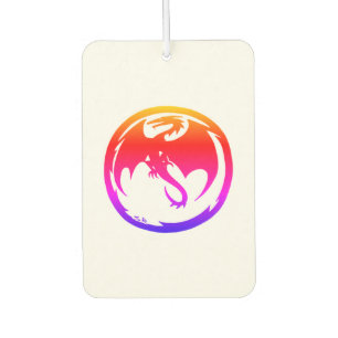 Désodorisant Pour Voiture Neon Dragon blanc de la voiture air freshener