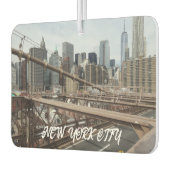 Désodorisant Pour Voiture New York City Lower Manhattan Skyline (Gauche)