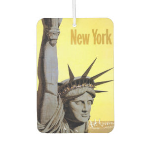 Désodorisant Pour Voiture New York Liberty Vintage voyage air frais
