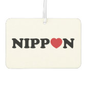 Désodorisant Pour Voiture Nippon Love Heart (Dos)