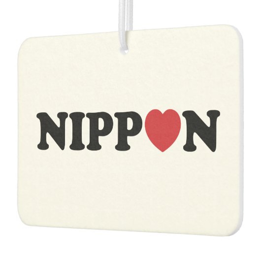 Désodorisant Pour Voiture Nippon Love Heart (Gauche)