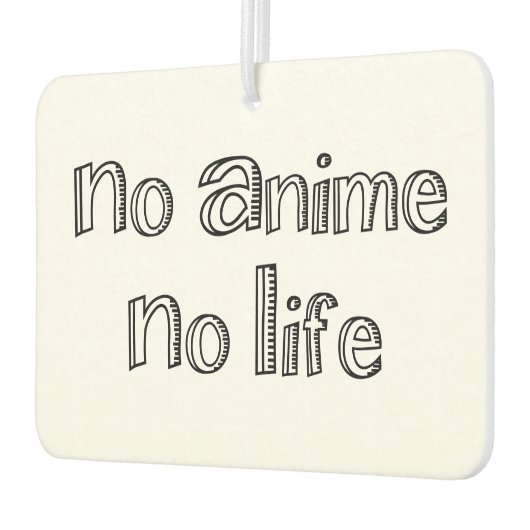Désodorisant Pour Voiture no anime no life (Gauche)