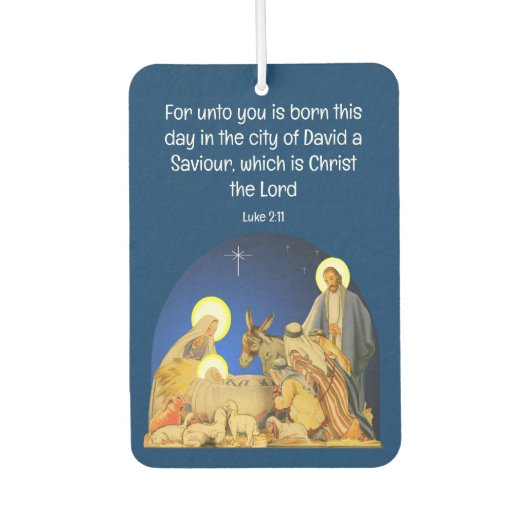 Désodorisant Pour Voiture Noël (Devant)