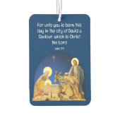 Désodorisant Pour Voiture Noël (Dos)