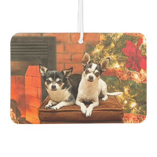 Désodorisant Pour Voiture Noël Chihuahua