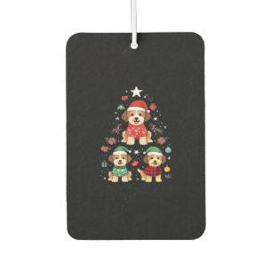 Désodorisant Pour Voiture Noël festif et poilu � Arbre de Noël de vacances d