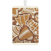 Désodorisant Pour Voiture Noël Gingerbread Cookies de vacances (Dos)