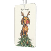 Désodorisant Pour Voiture Noël teckel (Gauche)