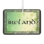 Désodorisant Pour Voiture noeuds celtiques, parfums divers, Ireland (Dos)