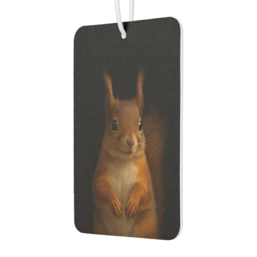 Désodorisant Pour Voiture Noir 4 Luxe Voiture Fraîcheurs d'air, écureuil rou (Gauche)