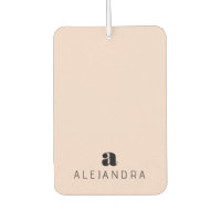 Nom du monogramme rose gras moderne